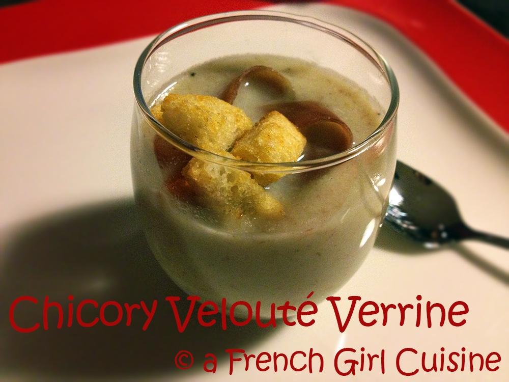Chicory Velouté Verrine