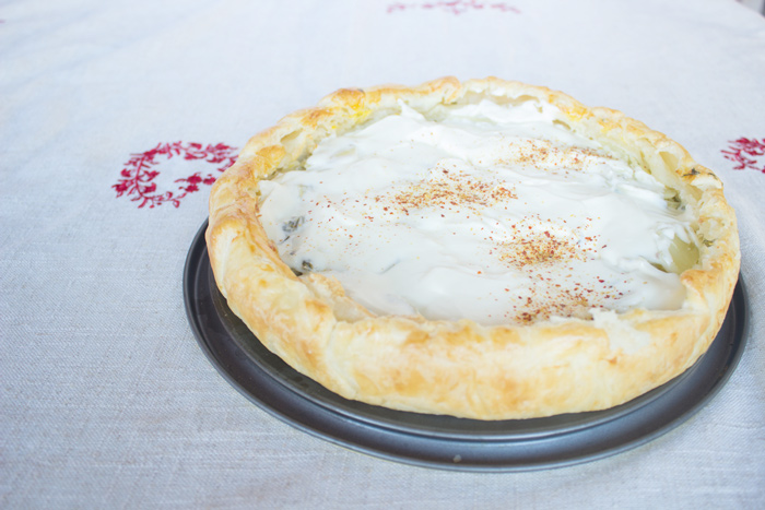 French traditional potato pie