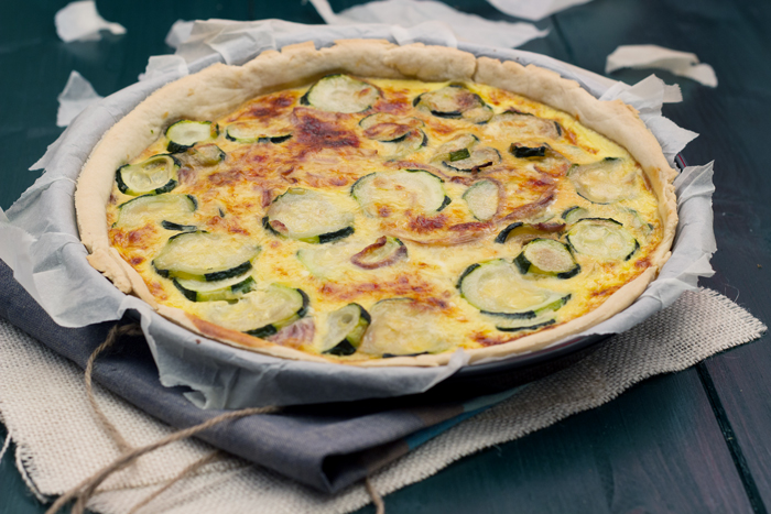 Zucchini tart recipe | a French girl cuisine | French cooking blog